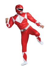 Costume power rangers rosso - power,