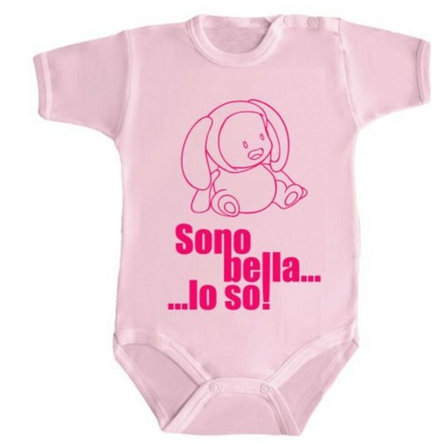 Body neonato bimba - sono, bella