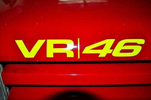 Sticker fluo vr46 - fluo, valentino