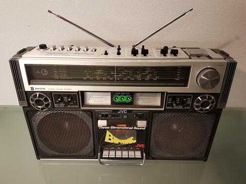 Jvc 838w biphonic boombox - rc-838w,
