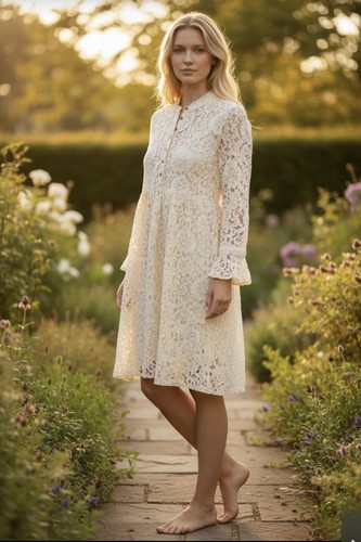 Sundance sheer lace - sheer, dress