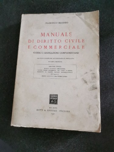 Manuale diritto civile e - manuale, di