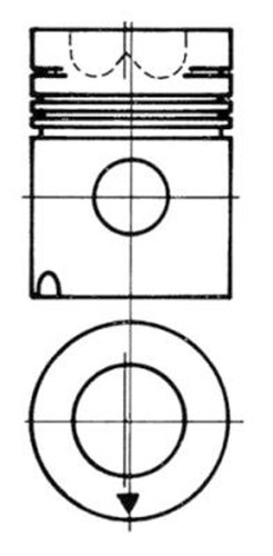 Pistone kolbenschmidt 90112600 - kolbenschmidt,