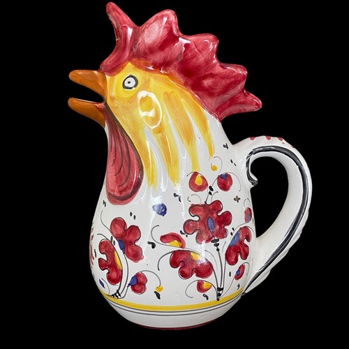 Brocca gallo deruta vintage - deruta,