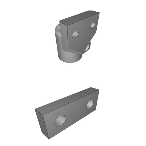 Supporto sensore abl - abl, 8mm