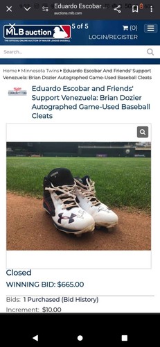 Twins brian dozier - dozier, gioco