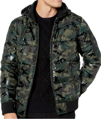 Cappotto uomo guess - guess, mimetico
