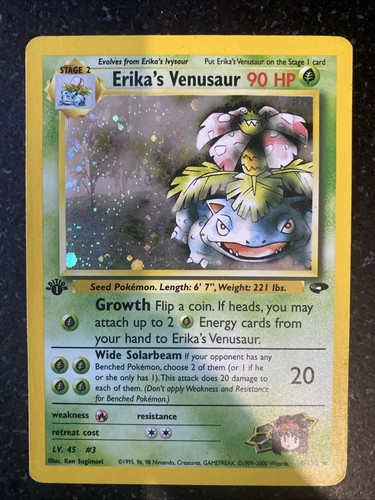 Erika venusaur 132 - 4/132, gym