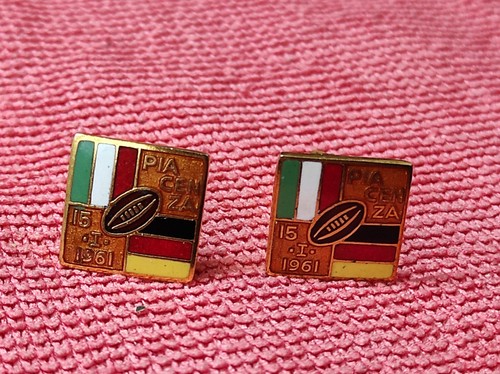 Gemelli polso vintage rugby - gemelli, da