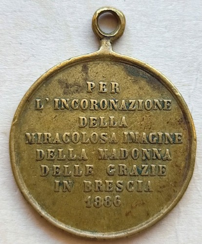 Medaglia votiva incoronazione - votiva,
