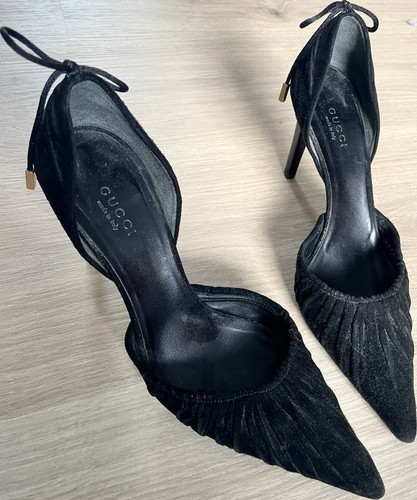 Gucci gattino tacco donna - , nero