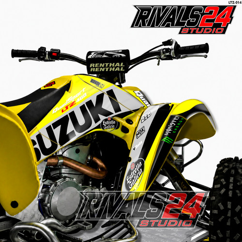 Ltz 400 suzuki wrap graphics - ltz,