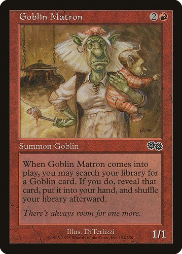 Mtg goblin matron usg 191 - goblin, #191