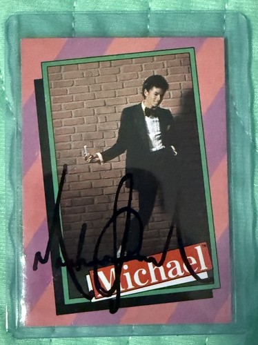 Michael jackson autographcoa - jackson,