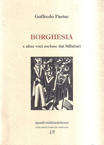 Goffredo parise borghesia - borghesia, e