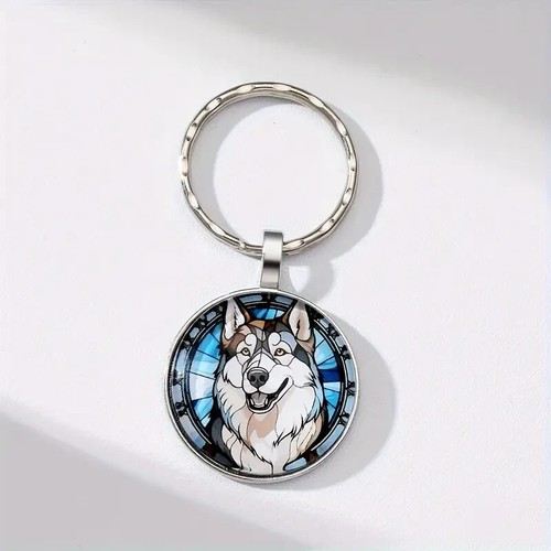 Portachiavi siberian husky - siberian,