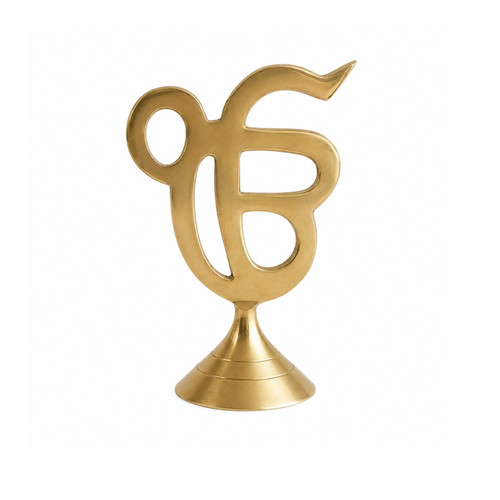 Statuina ottone onkar - in,