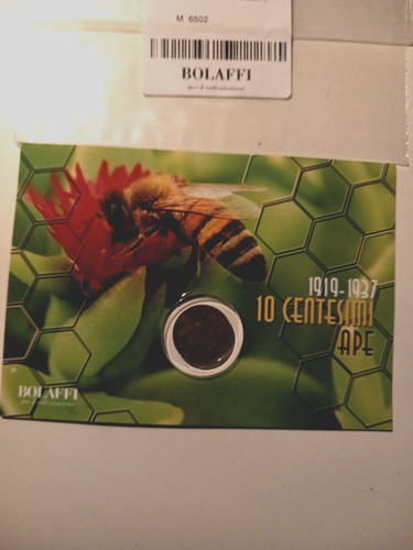 Italia centesimi fdc ape - centesimi,