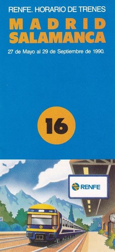 1990 renfe spagna ferrovia - spagna,