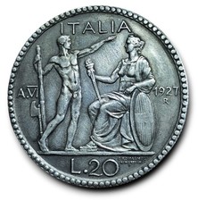 Regno italia lire 1927 - regno,