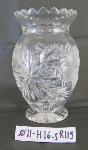 Vaso cristallo vintage - vaso,