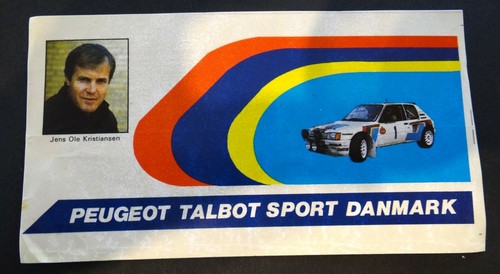 Adesivo pubblicitario peugeot - adesivo,