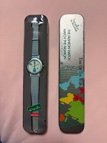 Benetton bulova 90s vintage - bulova,