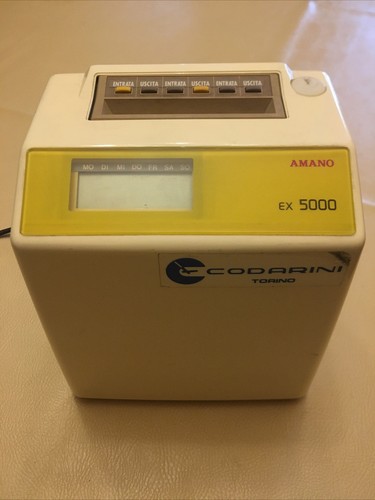 Timbra cartellino amano ex5000 - amano,