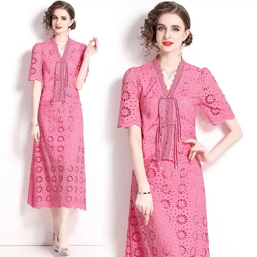 Vestito completo donna set - vestito,