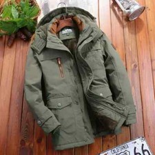 Parka invernale uomo pelliccia