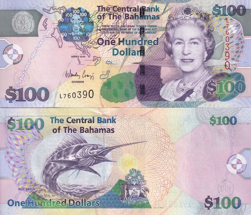 Bahamas 100 dollari 2009 - 2009, 76
