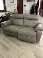Divano Poltronesofa Linea Morsiano (3 Posti con Motore) +Rivestimento Vera Pelle