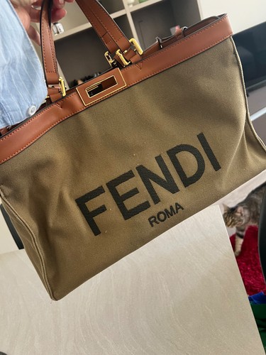 Borsa fendi peekaboo tote - borsa,
