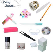 KIT RICOSTRUZIONE UNGHIE GEL UV NDED GERMANY LIME NAIL ART SENZA LAMPADA