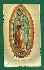  SANTINO Madonna Holy Card Images Pieuses Nostra Signora di Guadalupe