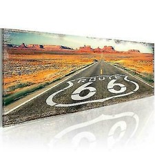 QUADRO MODERNO ROUTE 66 TEXAS