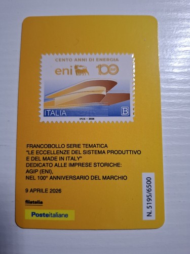 Eni 2026 tessera - eni,