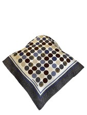 Sciarpa seta borbonese a pois