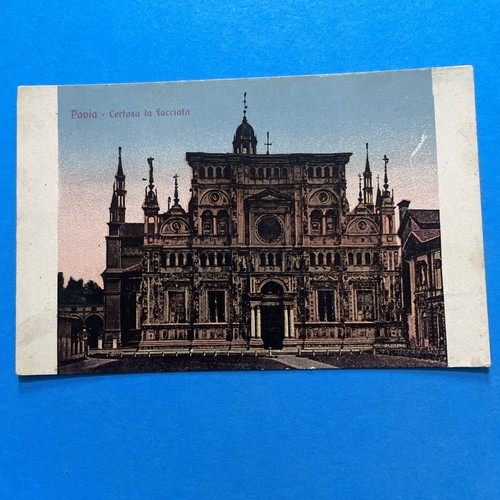 Pavia certosa facciata - certosa, la