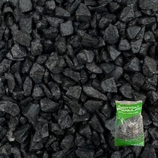 Graniglia Granulato Nero Ebano Sassi Decorazione Giardino 8-12mm Sacco 25kg