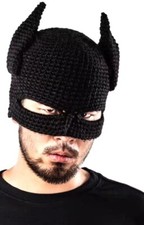 Cappello lana bat man uomo