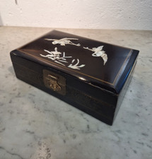 Scatola porta gioielli in lacca Cinese e madreperla epoca 900'