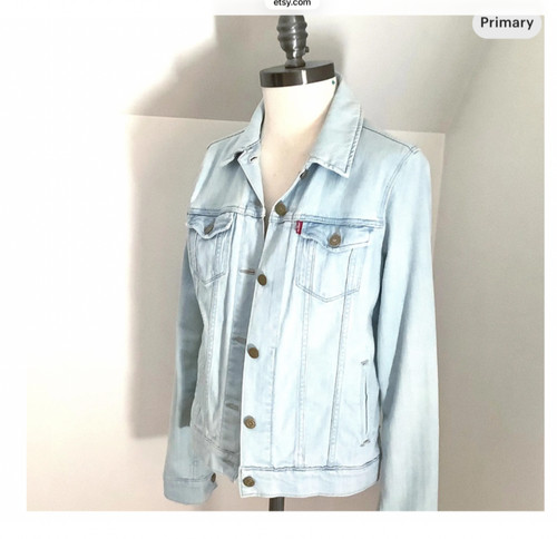 Giacca denim levis vintage - denim,