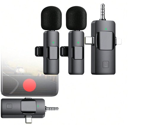 Microfono lavalier wireless - microfono,