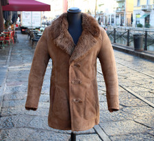 Cappotto Pelle Montone Marrone