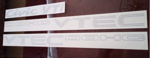 Civic vti decal - civic, and