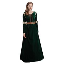 Costume Cosplay Principessa Merida Cosplay Adulto Ragazza Medievale Rinascimento Vestito 