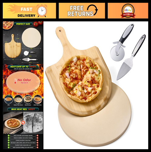 Set pietre per pizza - set,