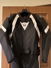 Tuta moto in pelle divisibile