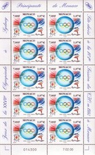 Monaco - 2000 - Minifoglio